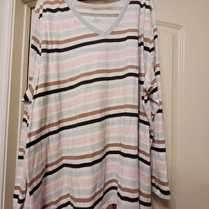 SONOMA plus long sleeve tee, nwot, 4x